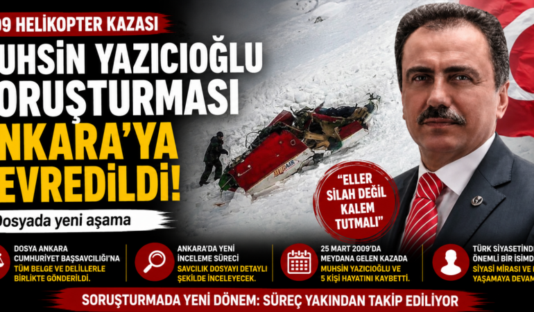 Muhsin Yazıcıoğlu dosyasında yetkisizlik kararı: Ankara devreye girdi