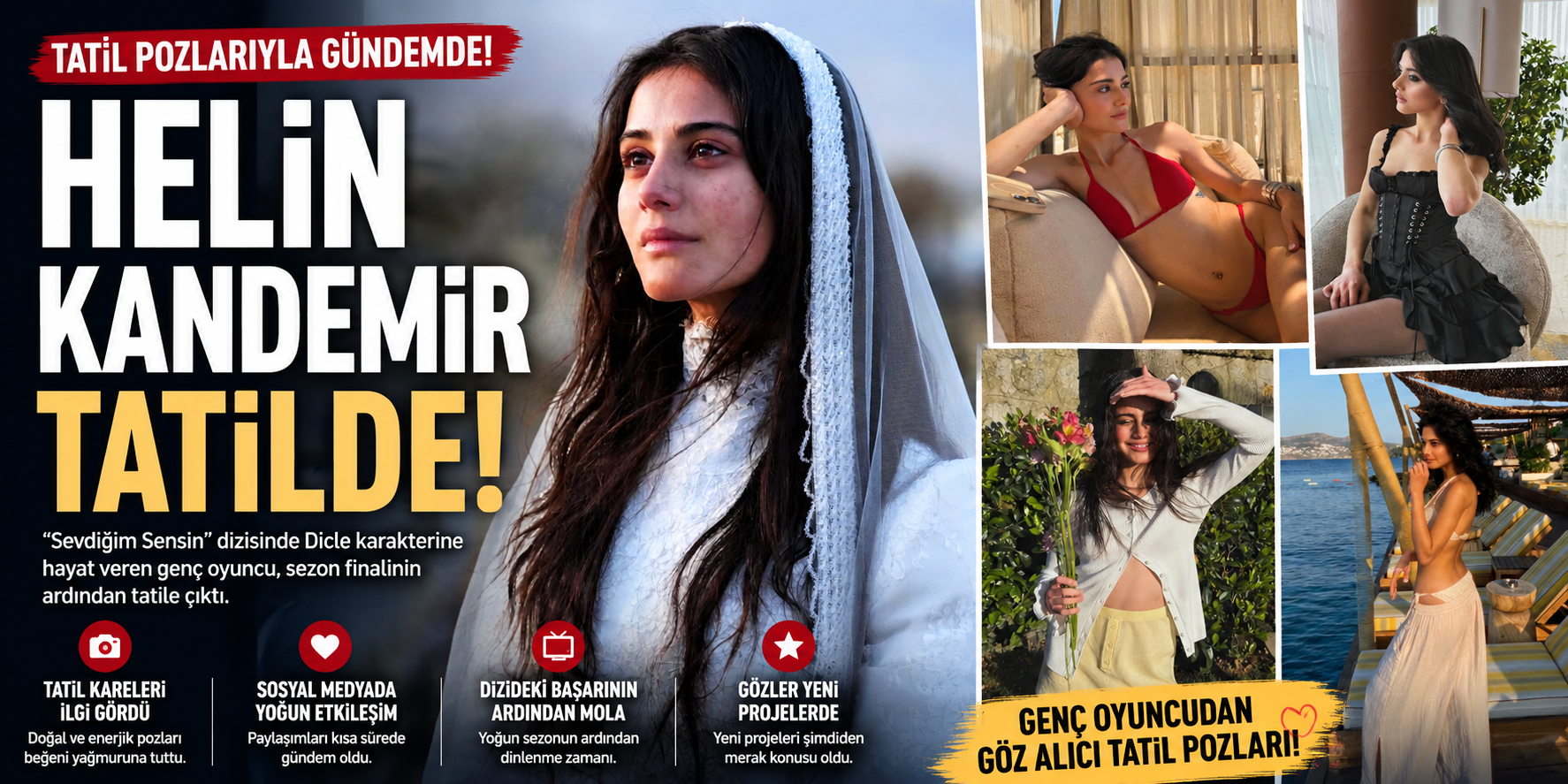 Sevdiğim Sensin oyuncusu Helin Kandemir’den yeni fotoğraflar