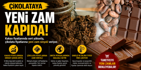 Çikolataya zam uyarısı: Kakao fiyatları sert yükselişte