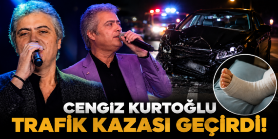 Usta Sanatçı Cengiz Kurtoğlu Kaza Yaptı