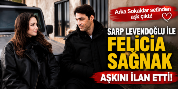 Arka Sokaklar Setinde Aşk Sürprizi! İkiliden Romantik Paylaşım