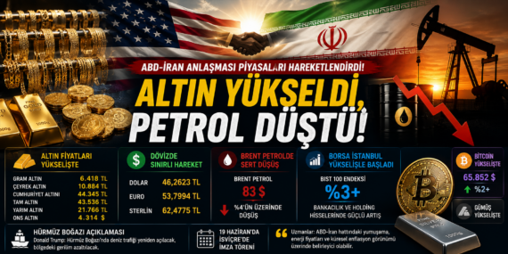 Güvenli Liman Talebi Artıyor: Altın Fiyatları Yükselişe Geçti