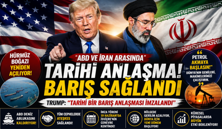 Trump’tan Şok Açıklama: ABD ve İran Tarihi Anlaşmada