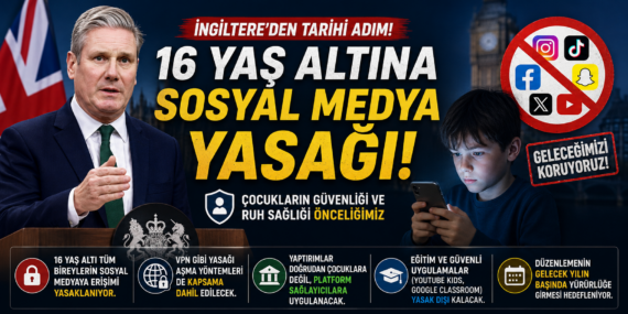 İngiltere’den Tarihi Karar: 16 Yaş Altına Sosyal Medya Yasağı