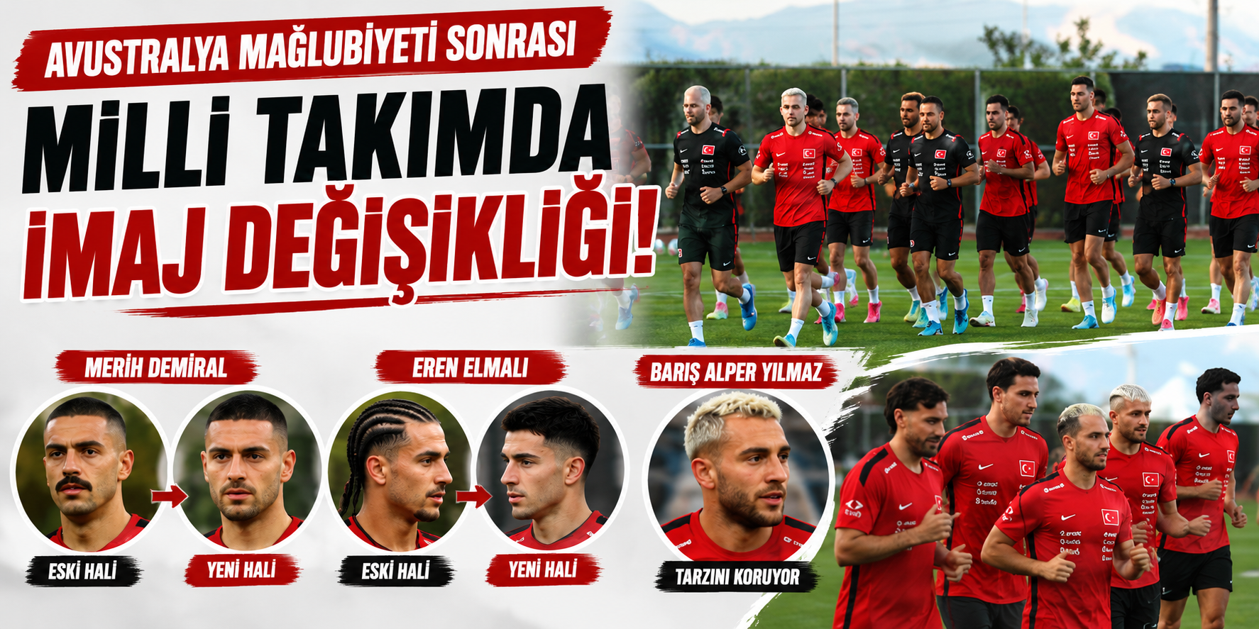 Avustralya yenilgisi sonrası millilerde dikkat çeken değişim