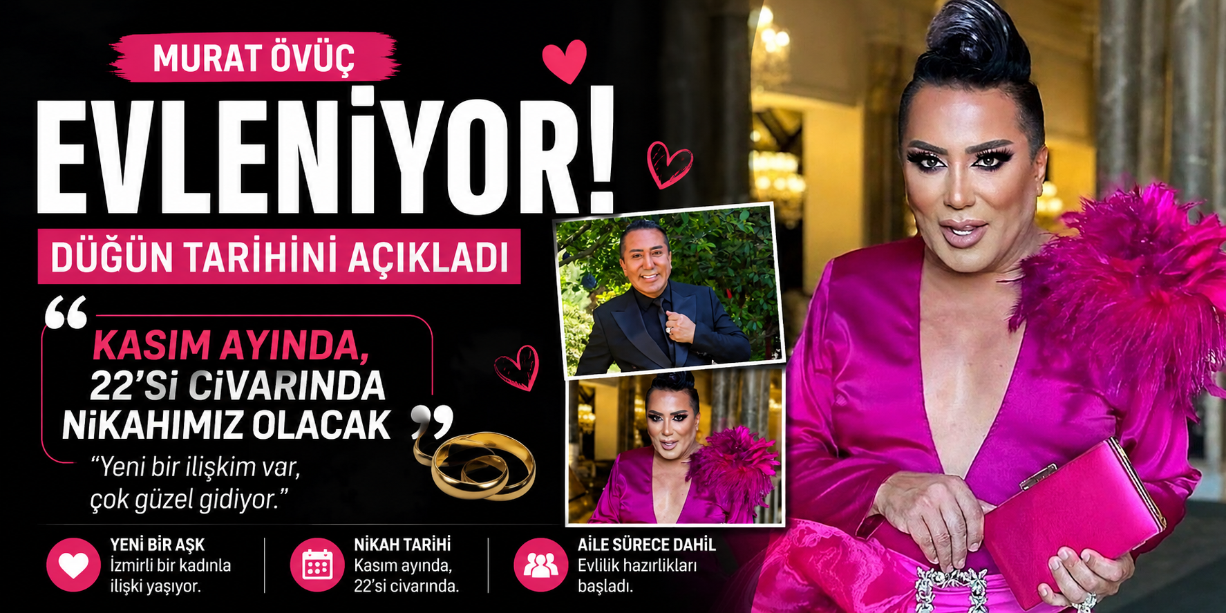 Murat Övüç evlilik hazırlığında: Düğün tarihini açıkladı