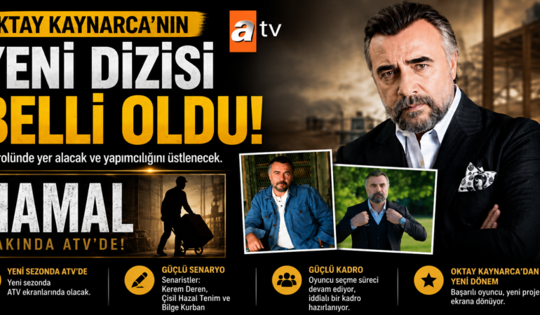 Oktay Kaynarca’nın yeni dizisi “Hamal” ekranlara geliyor