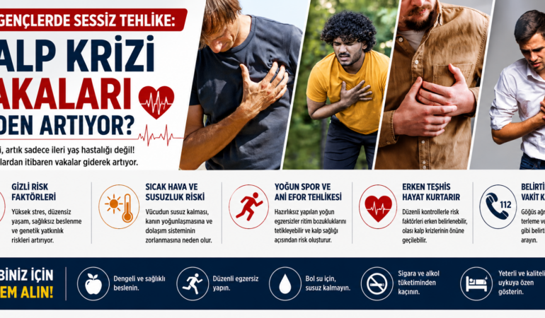 30’lu yaşlarda gizli tehlike: Kalp krizi vakalarında artış alarmı
