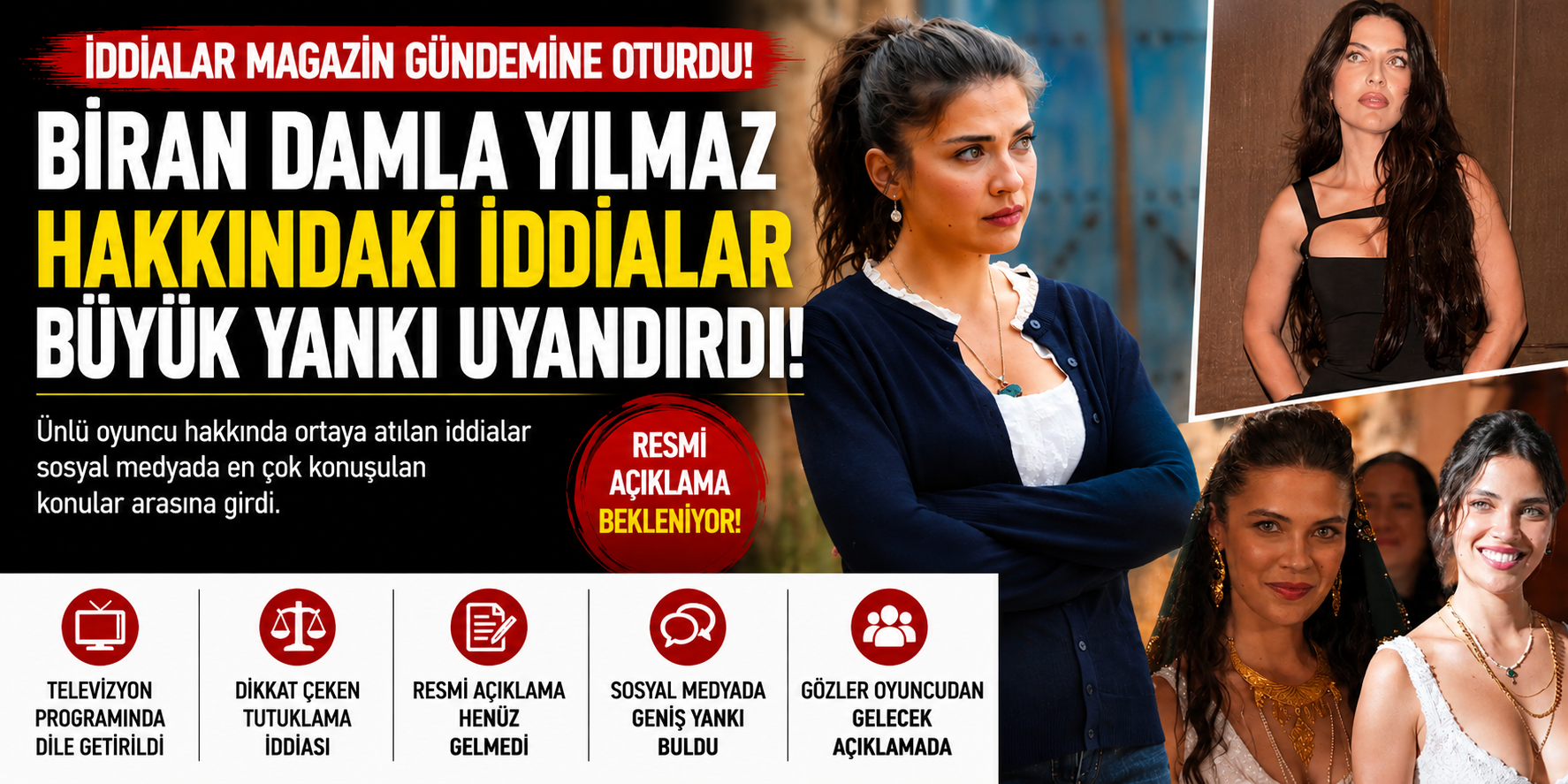 Halef’in yıldızı Biran Damla Yılmaz hakkında flaş iddia!