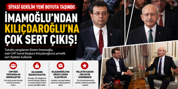 İmamoğlu’ndan Kılıçdaroğlu’na sert çıkış! Gündem yaratan sözler