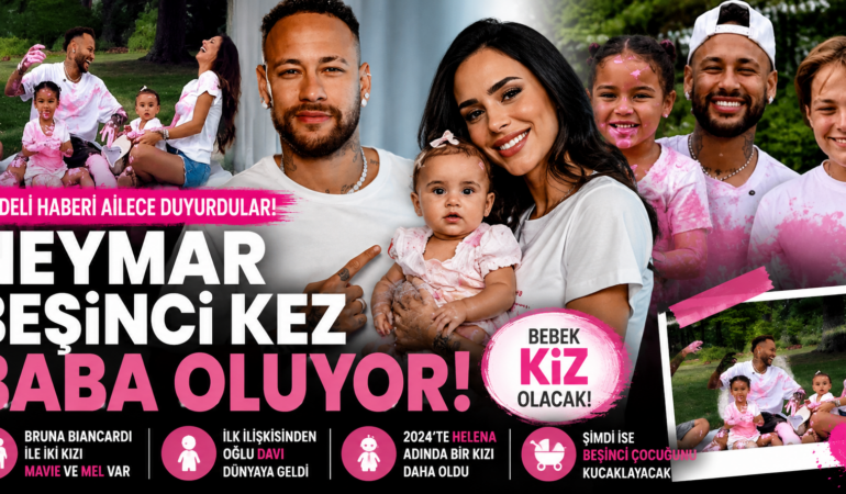 Neymar’dan aile müjdesi: Beşinci çocuk yolda
