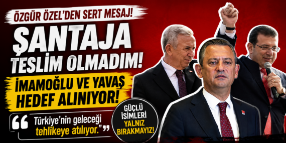 CHP’de gerilim tırmanıyor: Özgür Özel’den çok sert açıklama