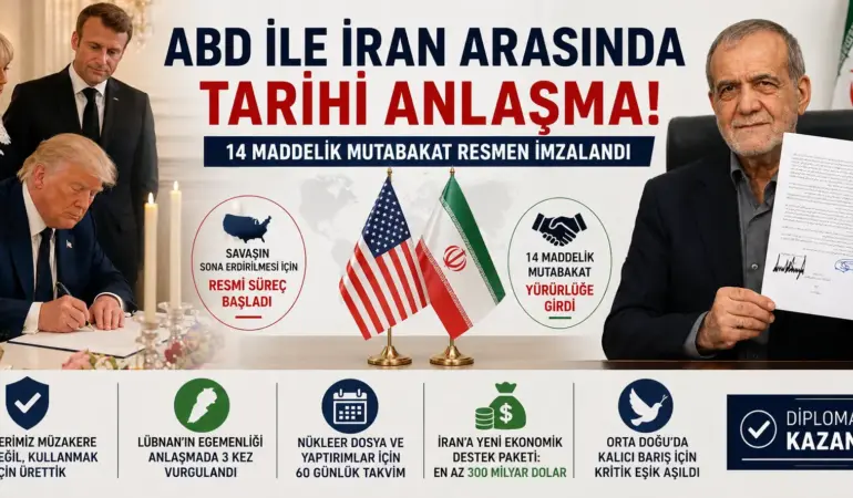SON DAKİKA! ABD ile İran arasında tarihi mutabakat imzalandı