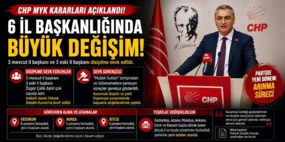 CHP’de kritik kararlar: Müslim Sarı disiplin sürecini duyurdu