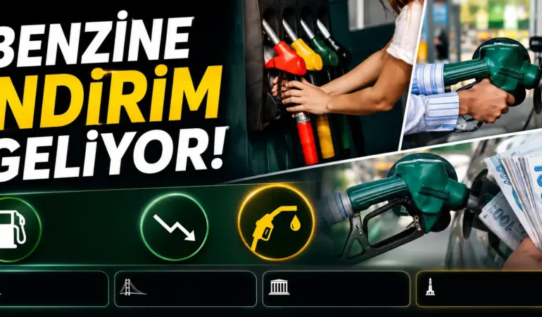 Benzinde indirim müjdesi: Fiyatlar bu gece düşüyor