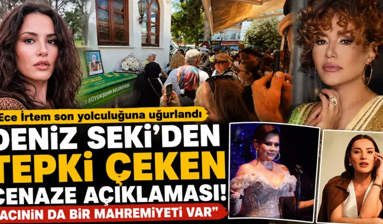 Deniz Seki isyan etti: Cenazede çekilen görüntüler tartışma yarattı
