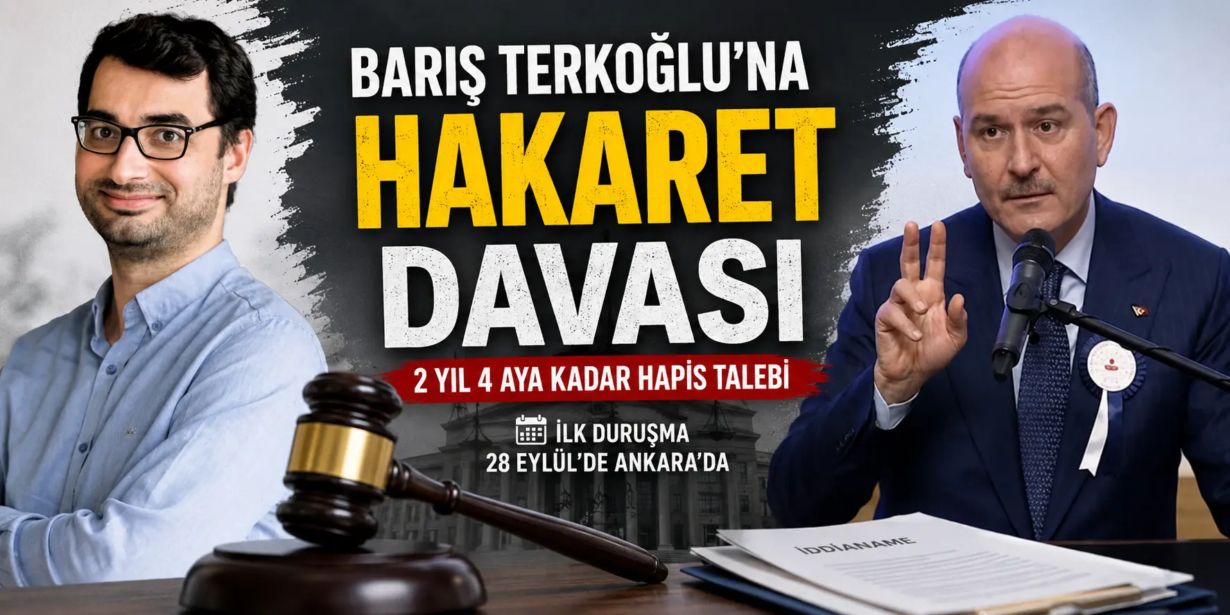 Barış Terkoğlu’na “hakaret” davası: Savcılıktan hapis talebi