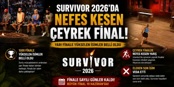 Survivor 2026’da çeyrek final nefes kesti: Elenen isim açıklandı