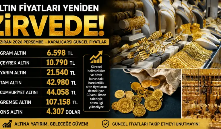 Altın yatırımcıları dikkat! Gram ve çeyrek altında son rakamlar