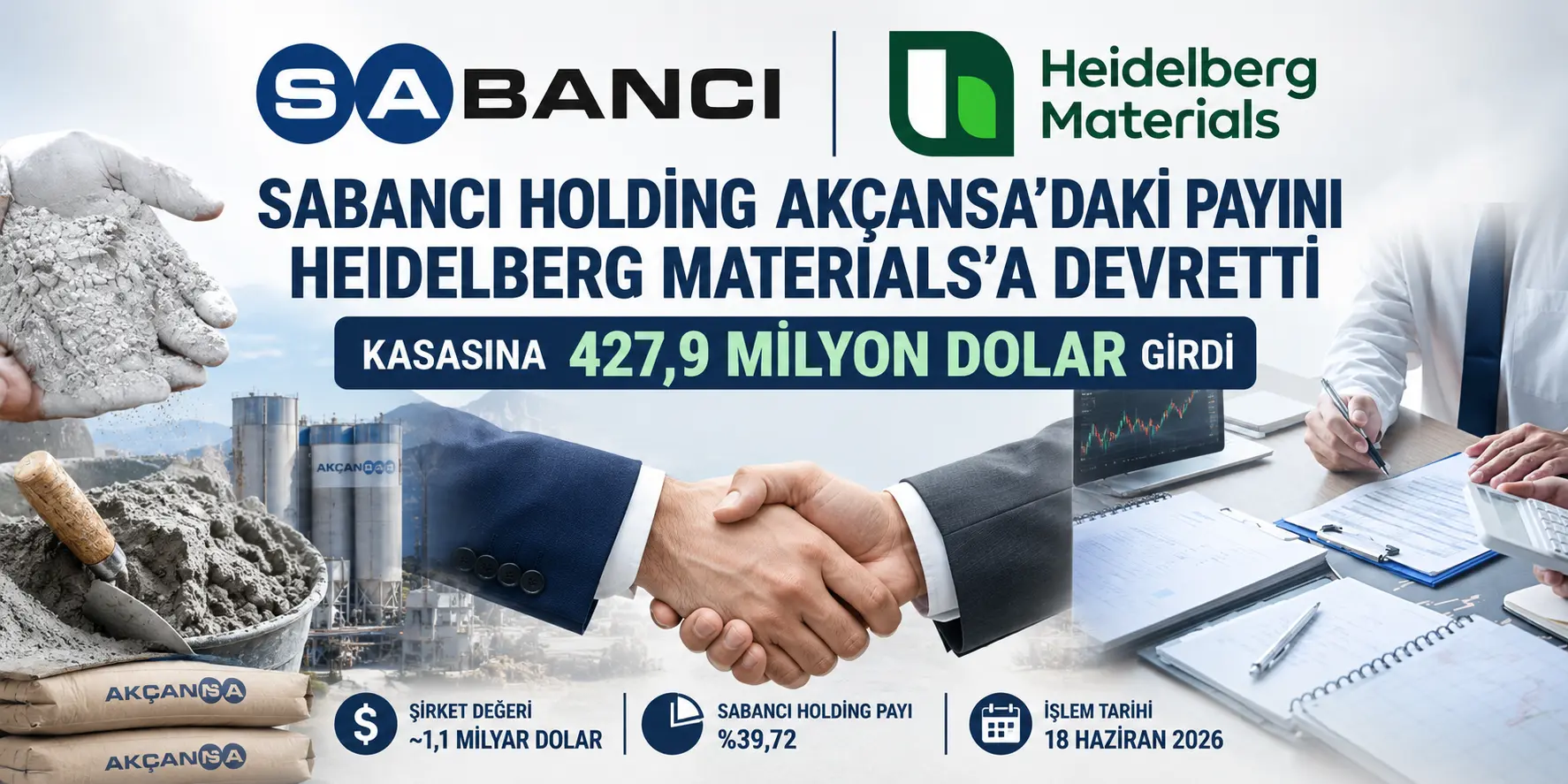 Sabancı’dan Dev Satış: Kasasına 427,9 Milyon Dolar Girdi