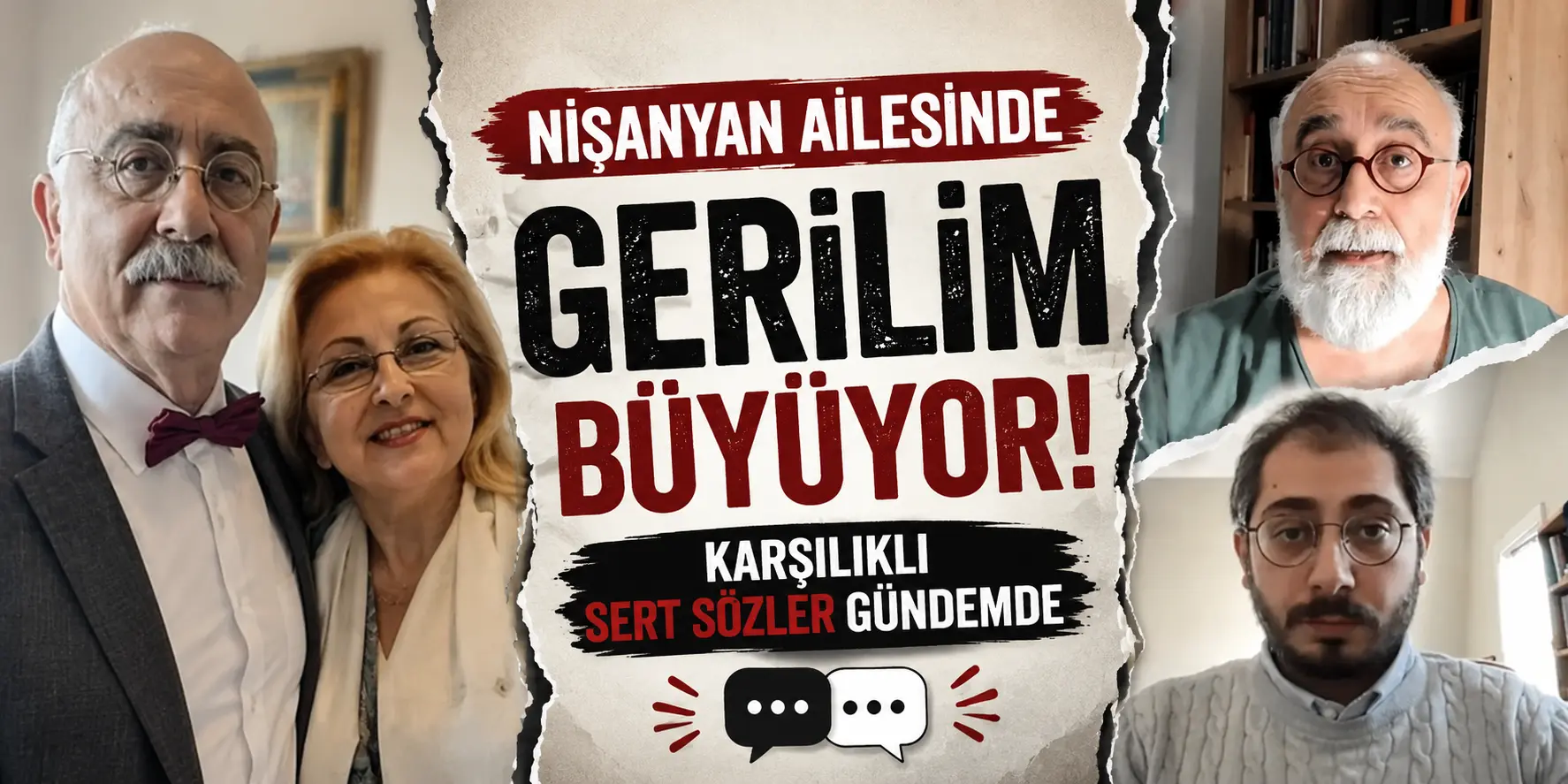 Nişanyan Ailesinde Kriz Büyüyor: Baba-Oğul Tartışmasında Ağır İfadeler