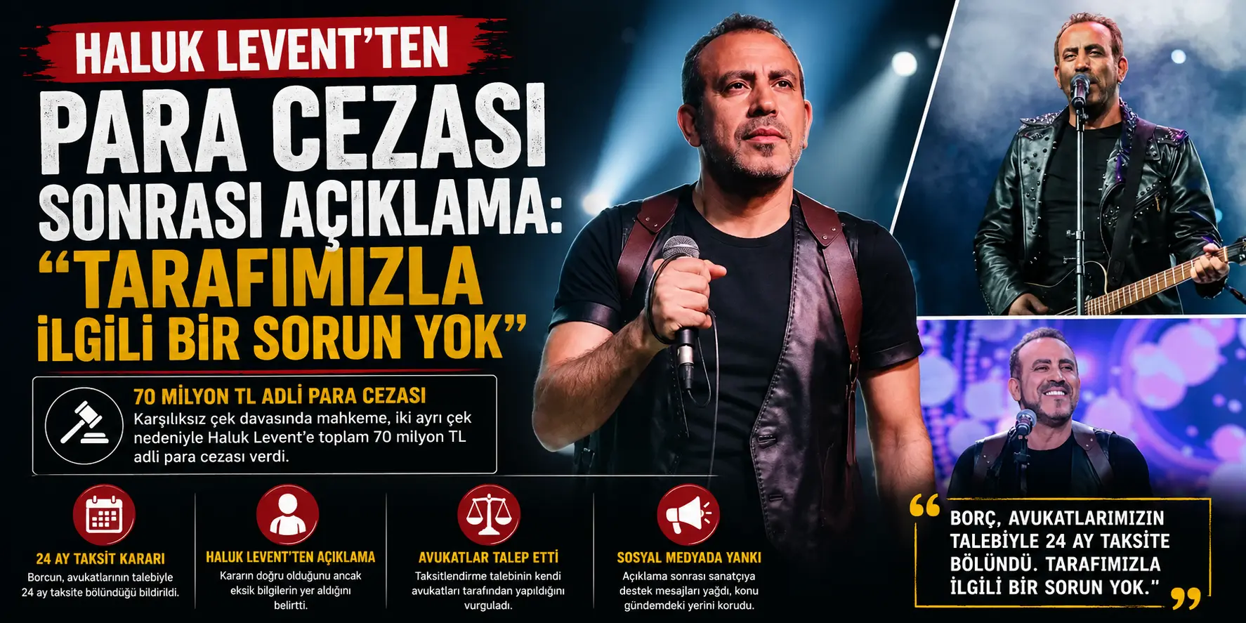 Haluk Levent Hakkındaki Karar Sonrası Dikkat Çeken Açıklama