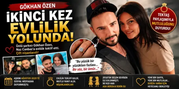 Gökhan Özen aradığı aşkı buldu: İkinci evlilik yolda