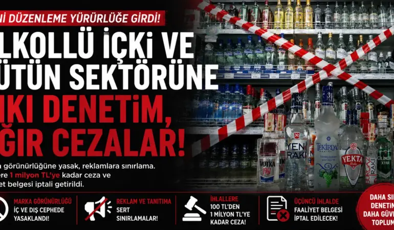 İçki reklamlarına yeni düzenleme: 1 milyon TL’ye kadar ceza
