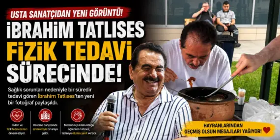 İbrahim Tatlıses’ten Hastaneden Yeni Görüntü! Bahçede Güveç Keyfi