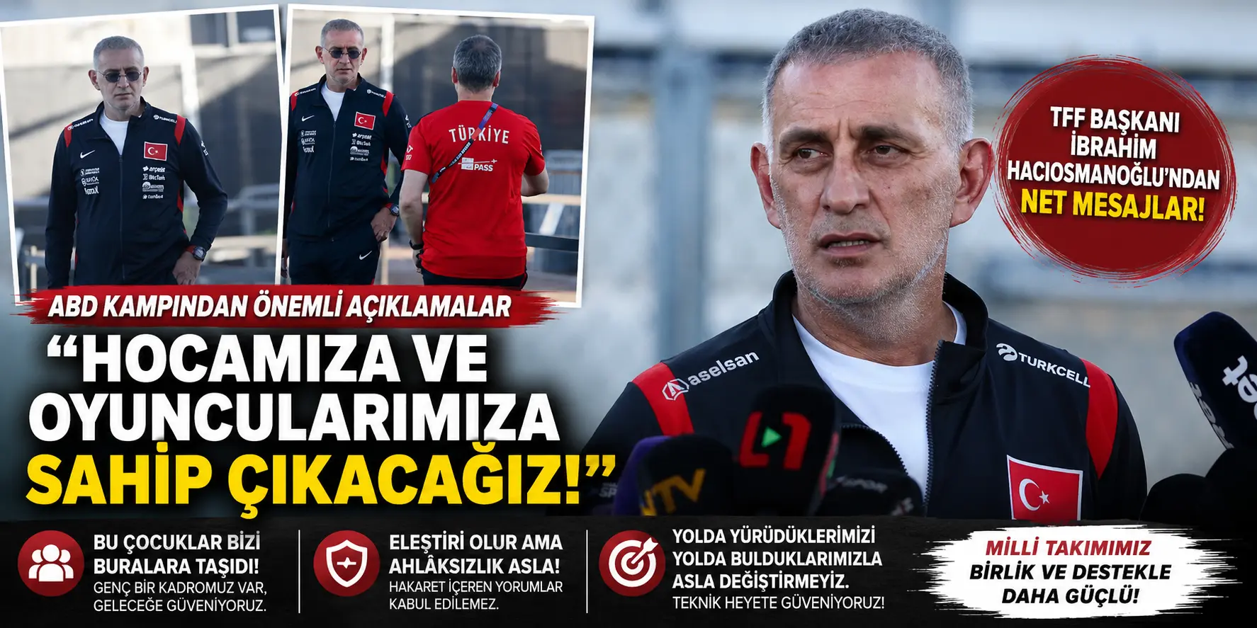 Milli takımda Montella tartışmasına TFF’den yanıt
