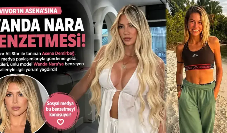 Görenler şaştı kaldı! Survivor Asena’ya Wanda Nara yorumu