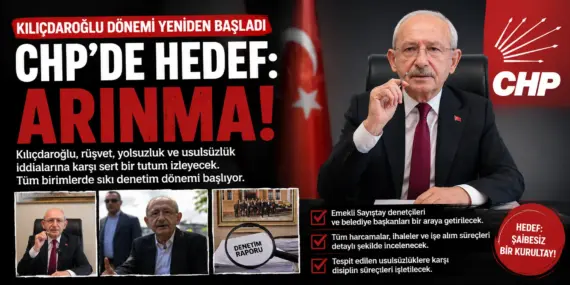 CHP’de yeni dönem: Kılıçdaroğlu’ndan “temizlik” vurgusu