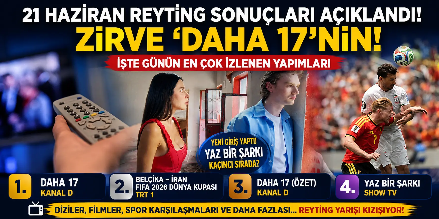 Show TV’nin yeni programı ‘Yaz Bir Şarkı’ reytinglere nasıl başladı?