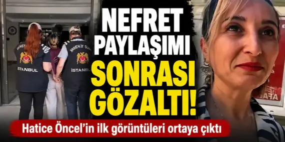 Tepki çeken paylaşım sonrası gözaltı: Emniyetten ilk kareler
