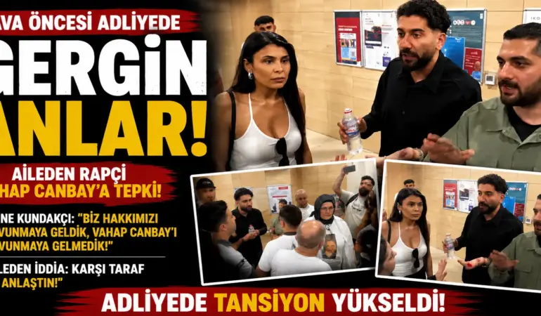 Adliyede gerginlik: Kubilay Kaan Kundakçı davasında Rapçi Canbay’a tepki