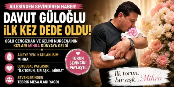 Ünlü şarkıcı Davut Güloğlu’ndan sevindiren haber: Dede oldu