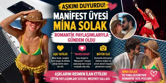 Mina Solak’tan Aşk İlanı: Tatil Paylaşımları Sosyal Medyayı Salladı