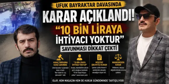 Ufuk Bayraktar Davasında Karar Çıktı: Dikkat Çeken “10 Bin Lira” Detayı