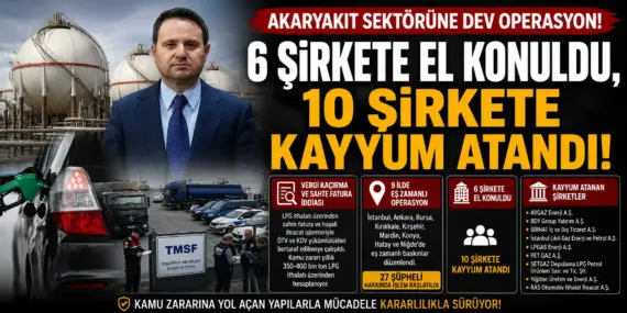 Akaryakıt devlerine operasyon: Eş zamanlı baskınlar gerçekleştirildi