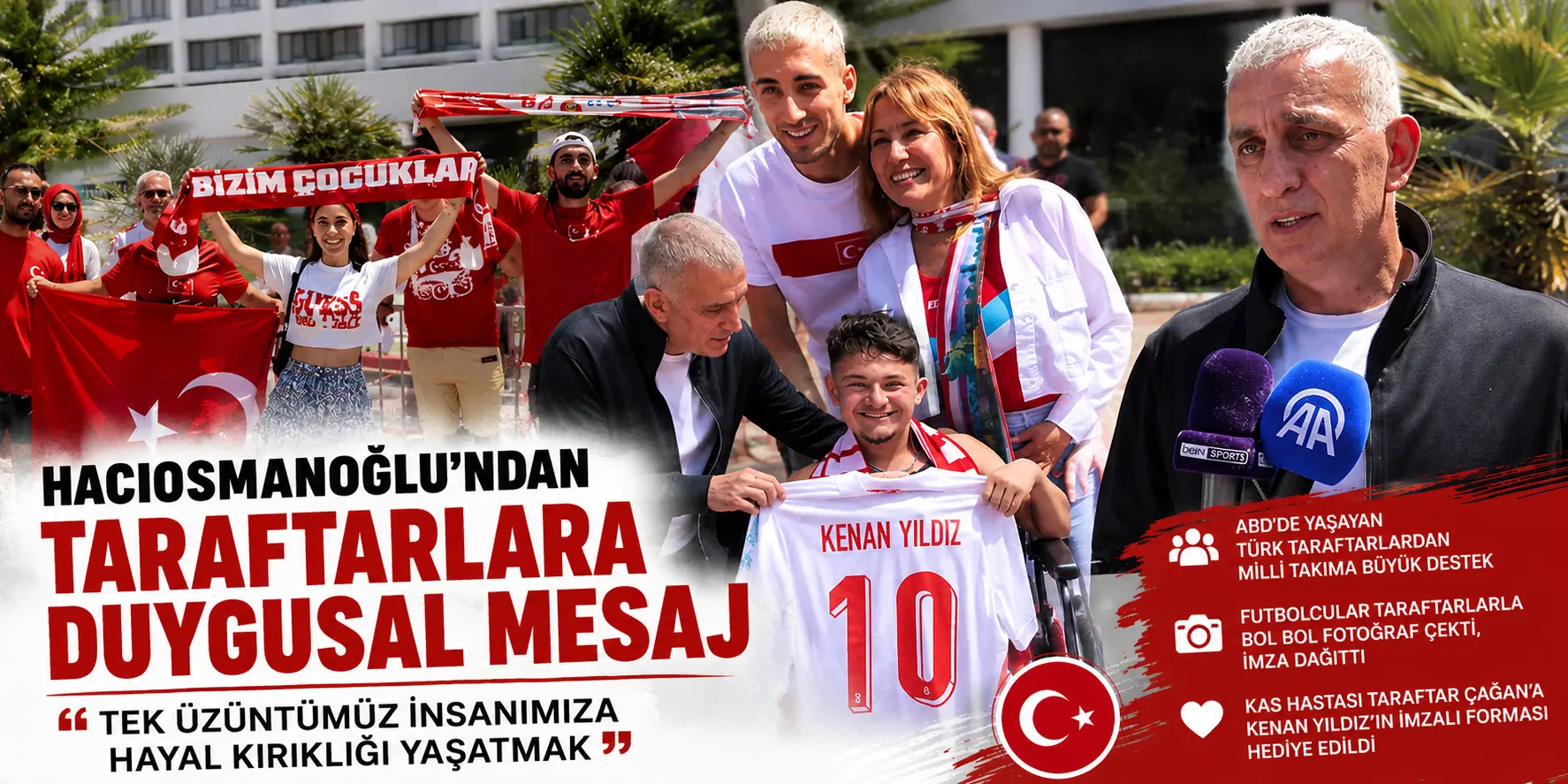 Hacıosmanoğlu’ndan taraftarlara özür: Beklentileri karşılayamadık