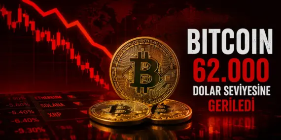 Bitcoin’de kırmızı alarm: Kripto para piyasası sarsıldı
