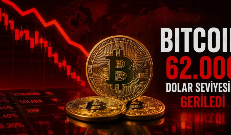 Bitcoin’de kırmızı alarm: Kripto para piyasası sarsıldı