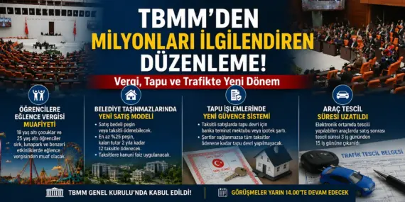 Milyonları ilgilendiren karar: TBMM’den önemli değişiklikler