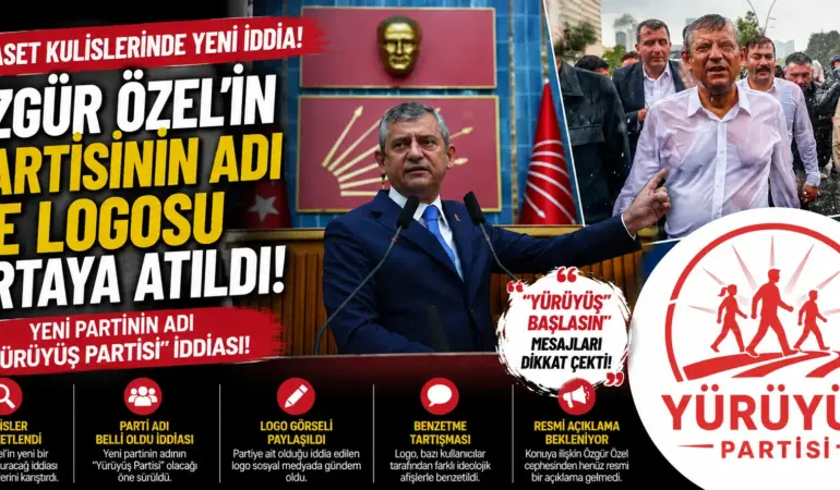 Özgür Özel cephesinde hareketlilik: Yeni parti detayı sosyal medyada yayıldı