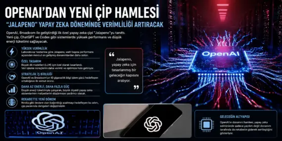 OpenAI’dan ilk özel yapay zeka çipi: “Jalapeno” duyuruldu