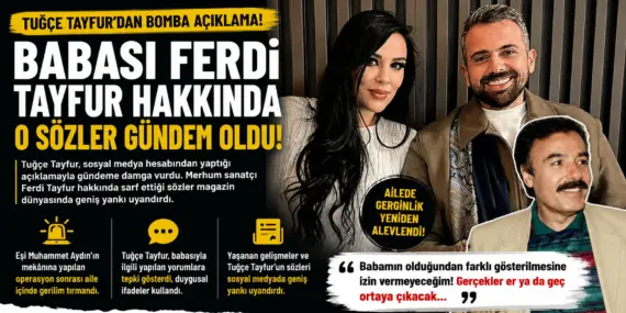 Tuğçe Tayfur sosyal medyayı karıştırdı: Babasına tepki