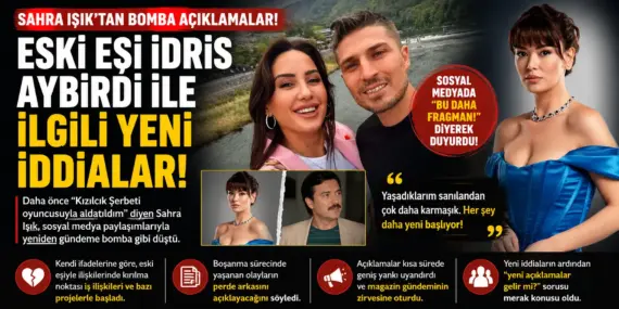 Sahra Işık’tan bomba iddia: Sosyal medya bu sözleri konuşuyor