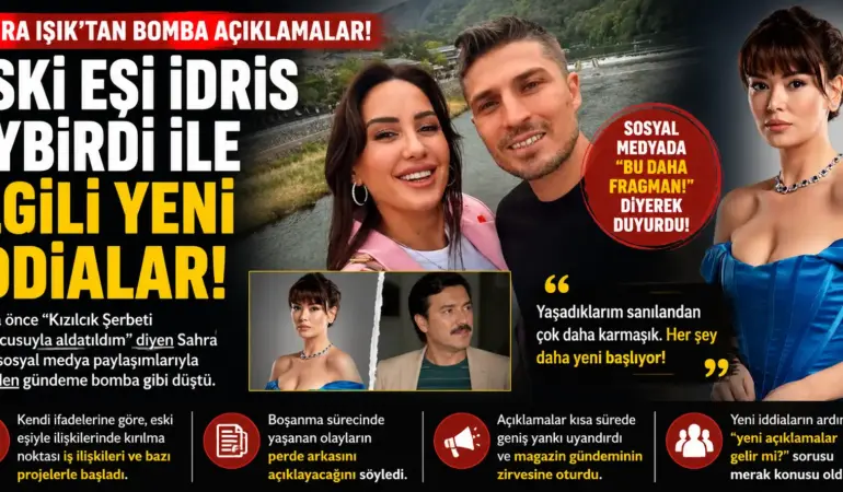 Sahra Işık’tan bomba iddia: Sosyal medya bu sözleri konuşuyor
