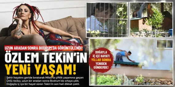 Çiftlik hayatına geçmişti: Özlem Tekin yıllar sonra görüntülendi