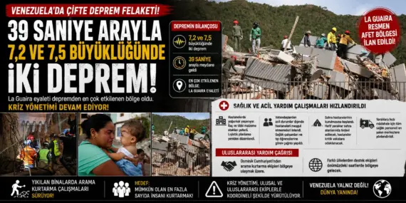 Venezuela’da deprem felaketi: Can kaybı 235’e yükseldi